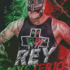 Rey Mysterio Wrestler Diamond Painting