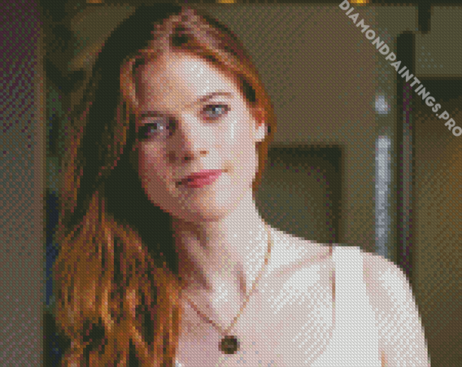 Rose Leslie Scotish Actress Diamond Painting