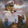 Sea Captain Diamond Painting