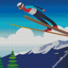 Ski Jump Diamond Painting