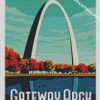 St Louis Missouri Poster Diamond Painting