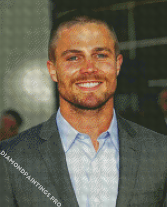 The Canadian Actor Stephen Amell Diamond Painting