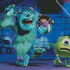 Sully And Mike Monsters University Diamond Painting