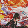 Sword Art Online Anime Characters Diamond Painting