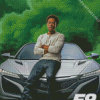 Tej Parker Fast And Furious 9 Character Diamond Painting