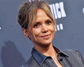 The American Actress Halle Berry Diamond Painting