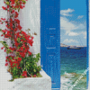 Traditional Greek Door On Mykonos Island Greece Diamond Painting