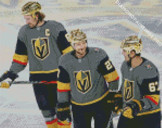 Vegas Golden Knights Players Diamond Painting