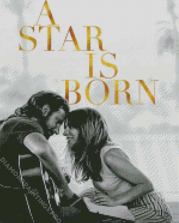 A Star Is Born Poster Diamond Painting