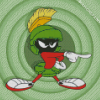 Marvin Martian Cartoon Diamond Painting