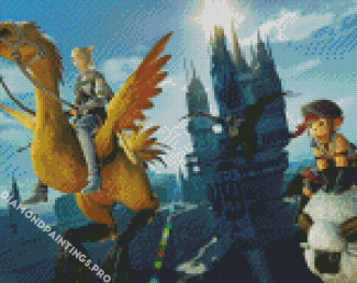 Aesthetic Final Fantasy XiV Diamond Painting