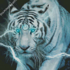 Aesthetic Lightning Tiger Diamond Painting