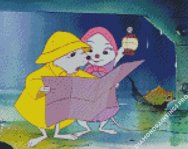 The Rescuers Animated Movie Diamond Painting