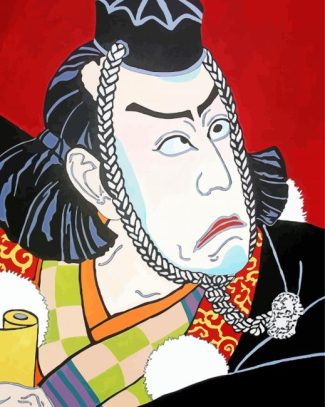 Japanese Kabuki Diamond Painting
