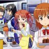 Anime Girls Baking Diamond Painting