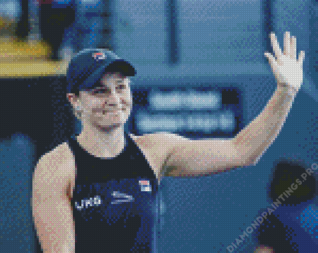 The Tennis Player Ash Barty Diamond Painting