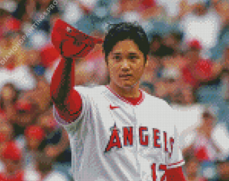 Baseball Player Shohei Ohtani Diamond Painting