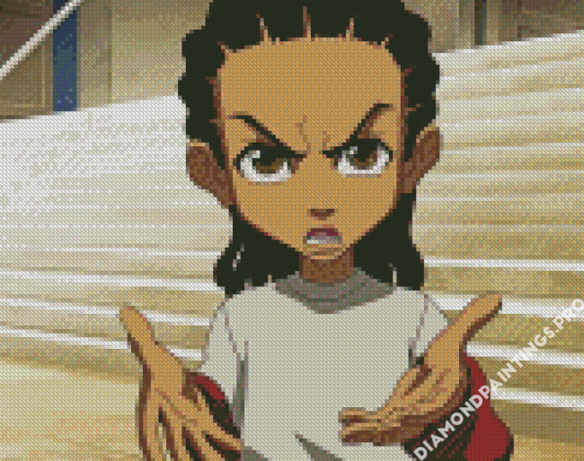 Boondocks Anime Character Diamond Painting