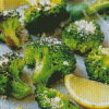 Broccoli With Lemon Diamond Painting
