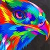 Colorful Eagle Diamond Painting