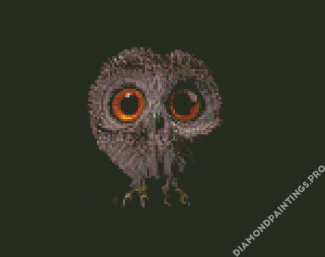 Baby Owl Diamond Painting