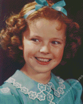 Cute Shirley Temple Diamond Painting