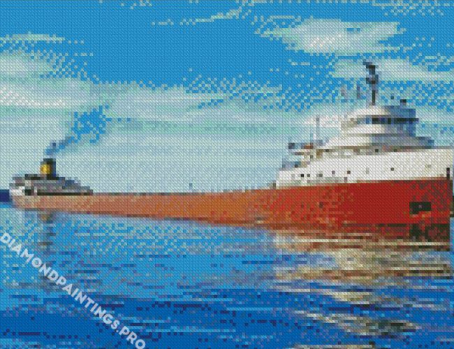 Edmund Fitzgerald Diamond Painting