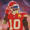 Tyreek Hill Player Diamond Painting