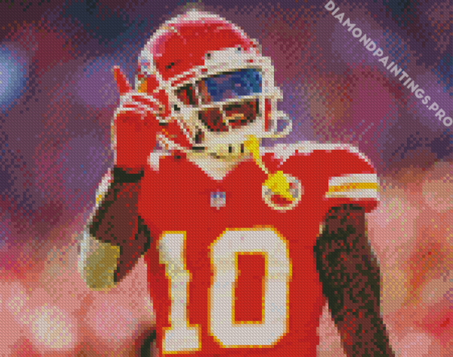 Tyreek Hill Player Diamond Painting