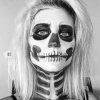 Halloween Skeleton Beauty Diamond Painting