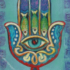 Hamsa Hand Diamond Painting