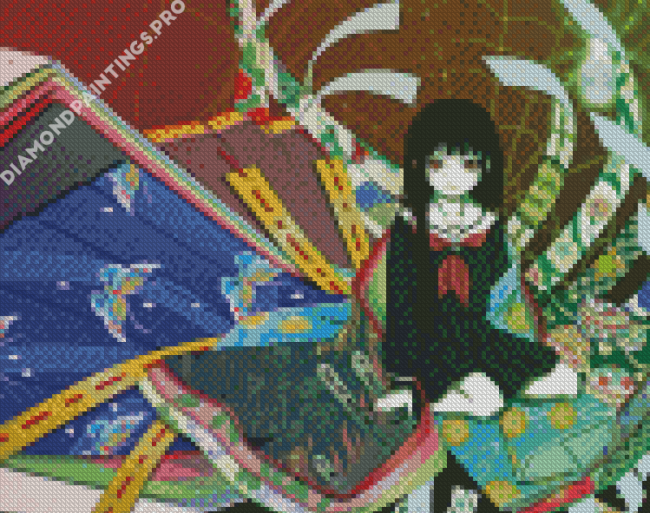 Hell Girl Manga Anime Diamond Painting