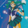 Sailor Neptune Character Diamond Painting