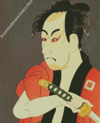 Kabuki Art Diamond Painting