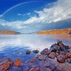 Lake Rainbow Landscape Diamond Painting