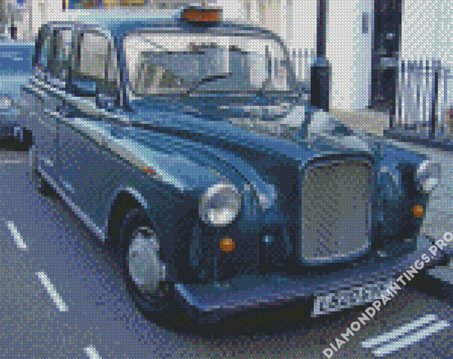 London Taxi Diamond Painting