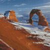 Moab Arch Winter Diamond Painting