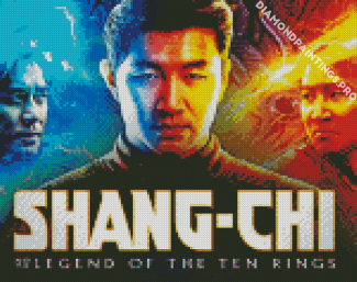 Shang Chi Movie Poster Diamond Painting