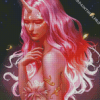 Pink Unicorn Girl Diamond Painting