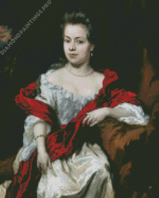 Noble Lady Portrait Diamond Painting