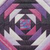 Purple And Black Quilt Block Diamond Painting