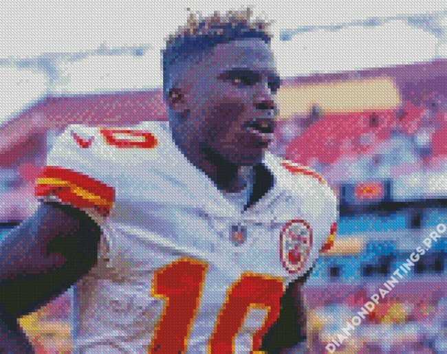 Tyreek Hill Diamond Painting