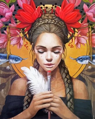 Ritual Girl By Sophie Wilkins Diamond Painting