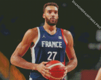 Rudy Gobert French Basketballer Diamond Painting