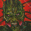 Scary Jeepers Creepers Diamond Painting