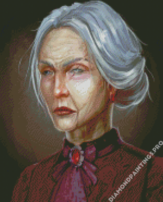 Scary Old Lady Diamond Painting