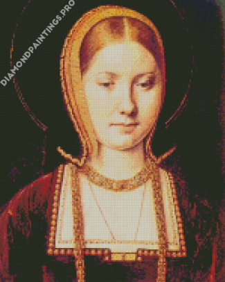 Vintage Catherine Of Aragon Diamond Painting