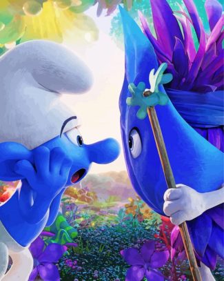 The Smurfs Characters Diamond Painting