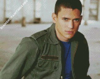 The Actor Wentworth Miller Diamond Painting