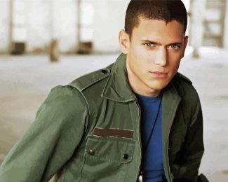 The Actor Wentworth Miller Diamond Painting